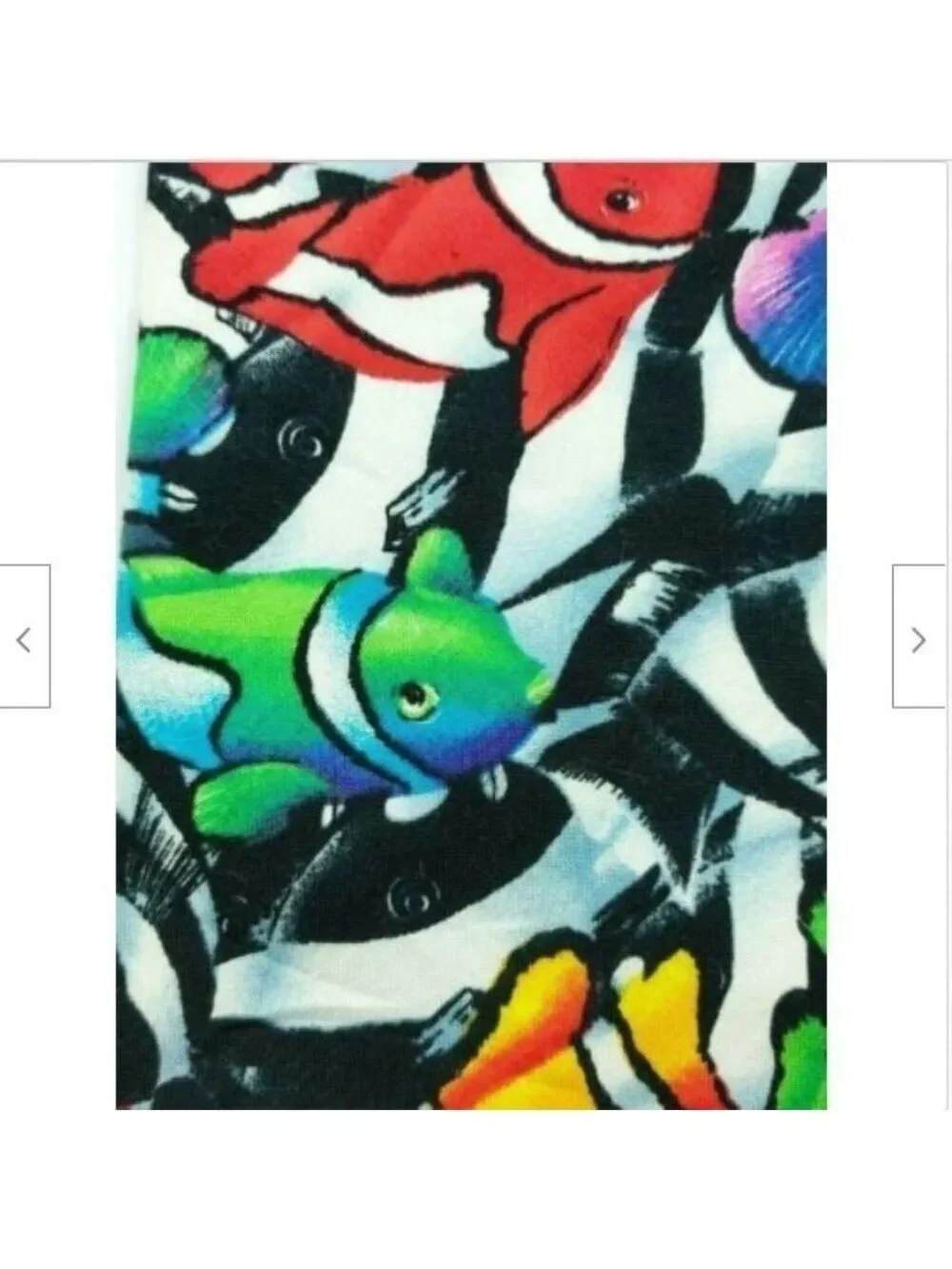 Clown Fish Tie Sea Life Salt Water